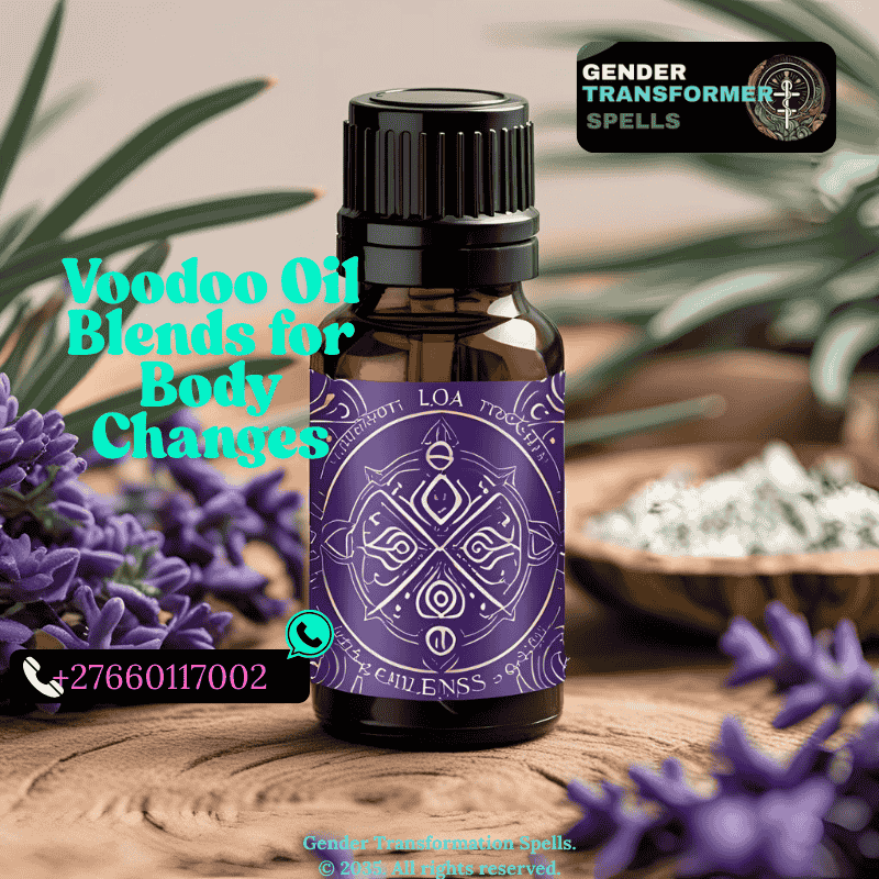 Custom oil blend labeled with Loa symbols and pronouns