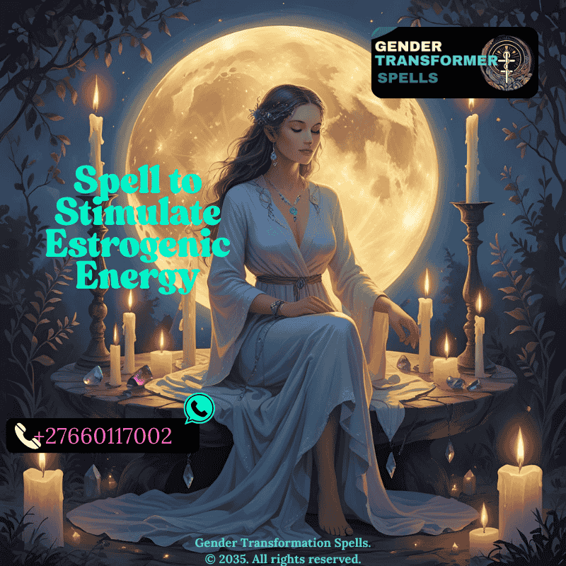 Feminine energy spell ritual during the waxing moon phase