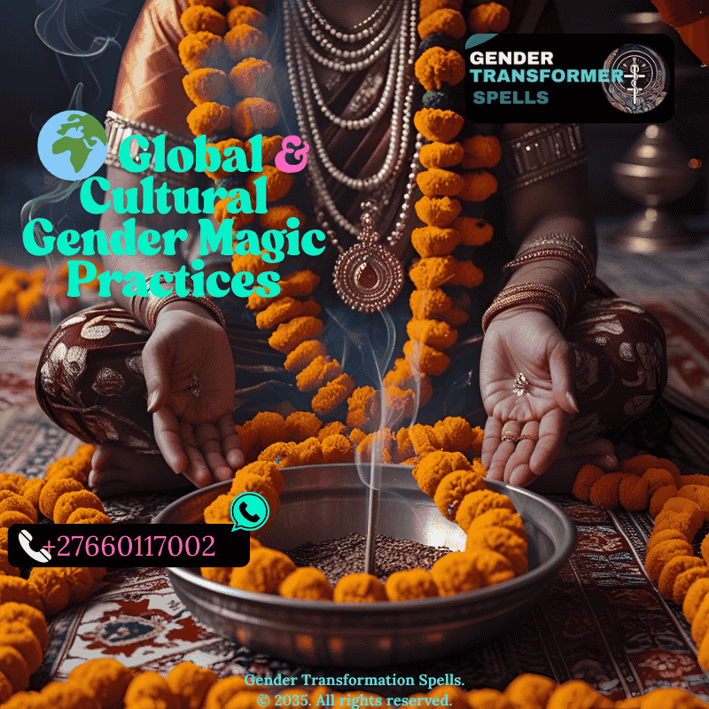 Hijra blessing ritual with incense and marigold garlands (1)