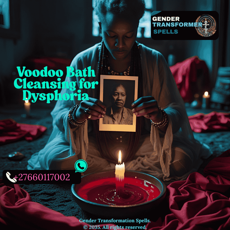 Queer practitioner holding photo and candle in blood ritual