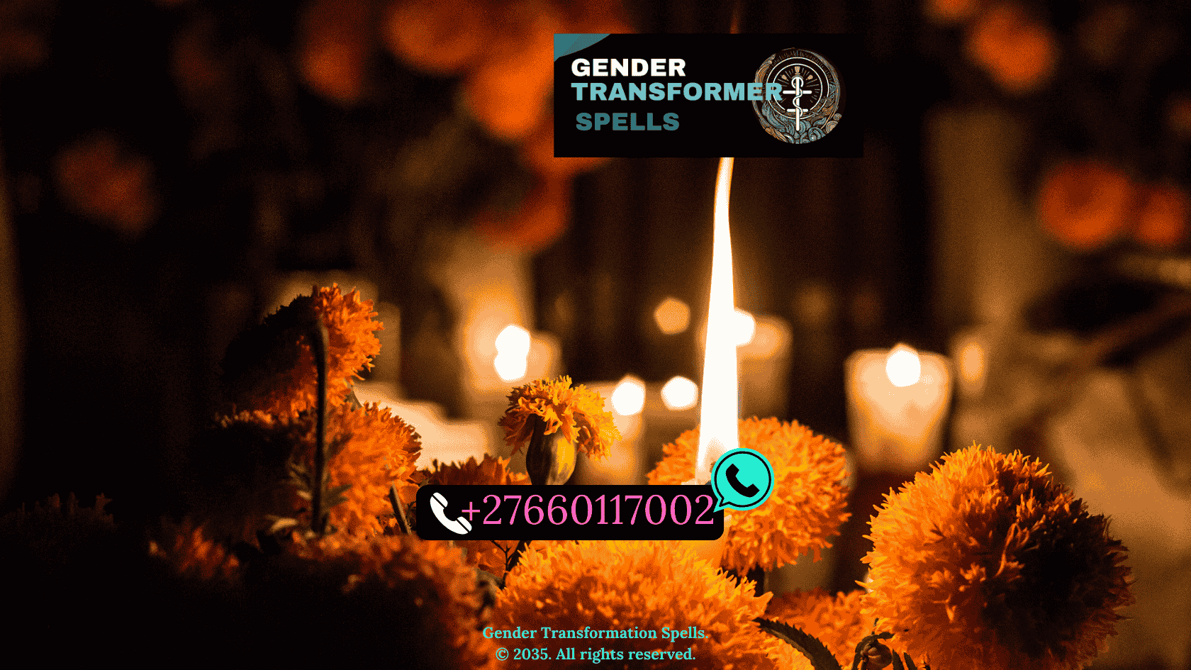 altar with candles, veves, and herbs used in gender affirming protection spells (2)