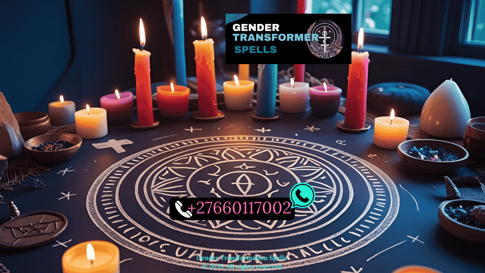 candle magic with Loa veves and ritual setup for gender affirmation (2)