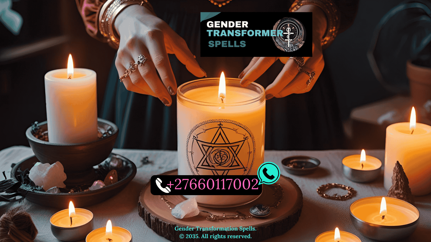 candle magic with Loa veves and ritual setup for gender affirmation (3)