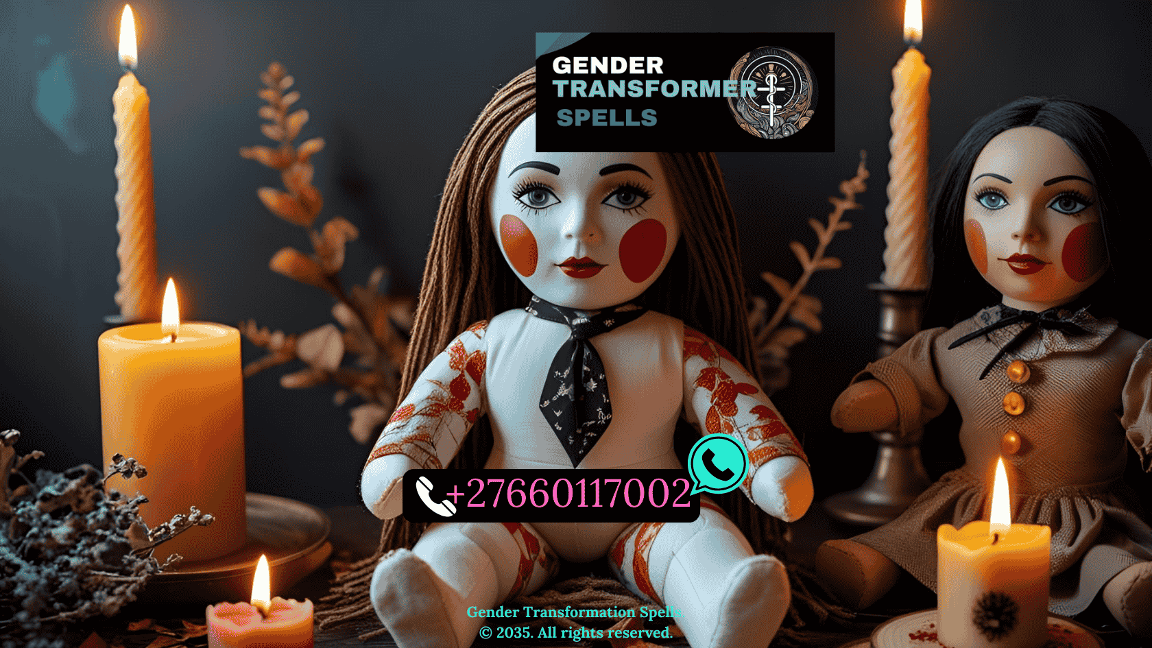 ritual using voodoo dolls for gender shifts with candles (1)